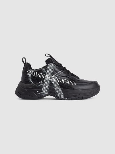 Calvin Klein Cipők HU177525 | Calvin Klein Chunky Férfi Sportcipő Fekete